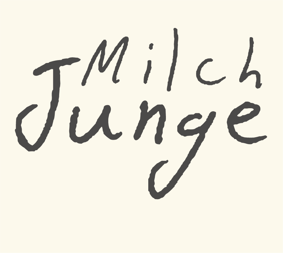 Käse Milchjunge Überschrift